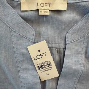 LOFT Blue Blouse